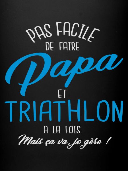 Papa et triathlon