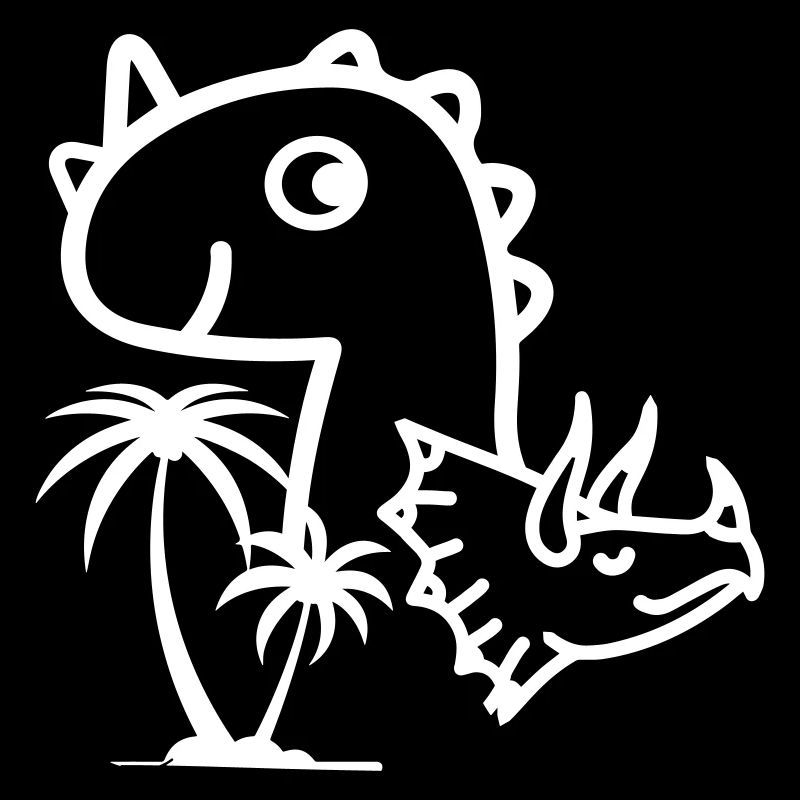 Dinosaurier Triceratops süßes Kind