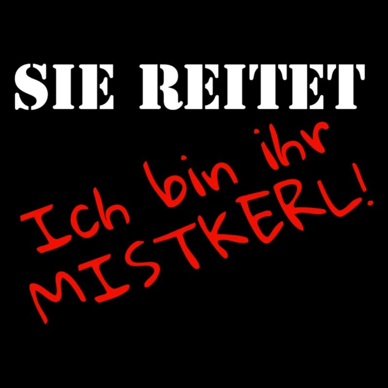 Mistkerl weiß/rot