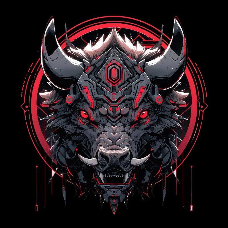 Mecha Animal Tiger Wolf Fox Dino Bear Cyborg