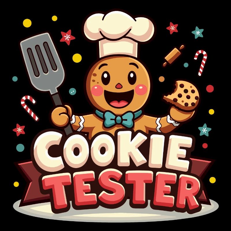 Funny Cookie Tester Design