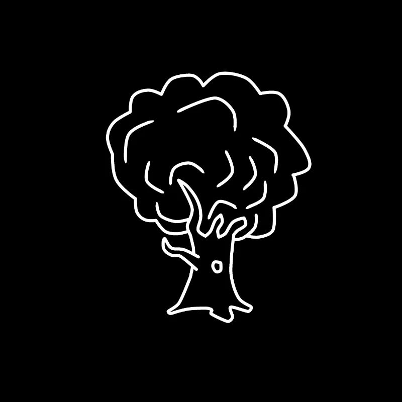 White tree (cups, bags, cases, etc.)