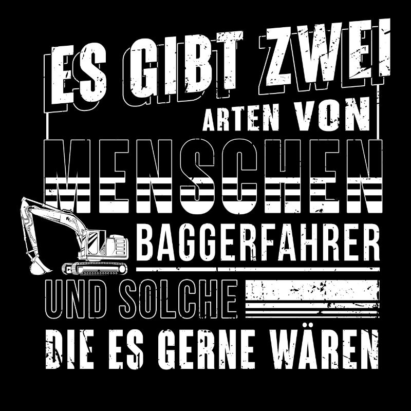 Baggerfahrer Bagger Baumaschinenführer Geschenk