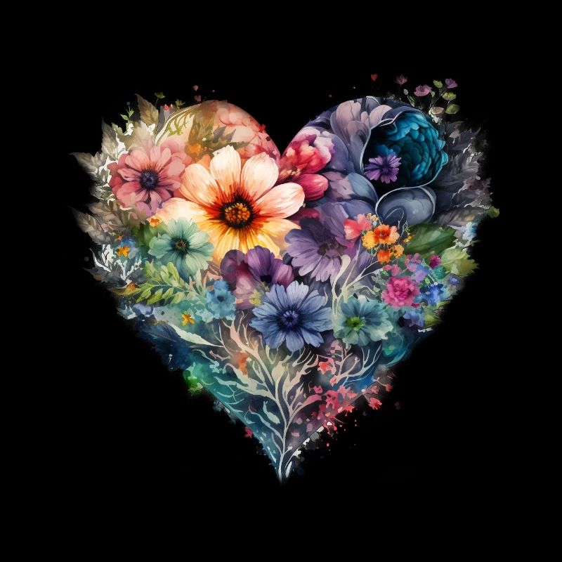 Romantisk Valentinsdag blomsterbuket