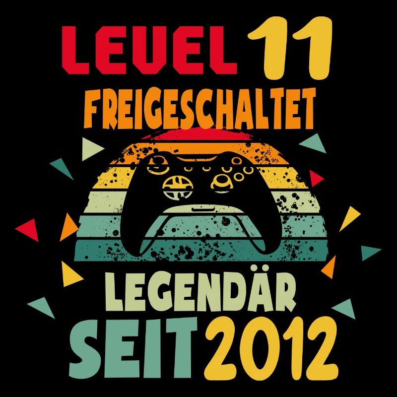 11. Geburtstag Kinder Gaming Gamer Zocker Geschenk