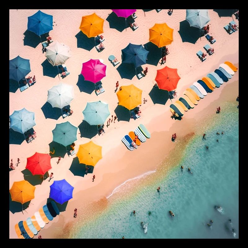 Plage, Été, Bonne humeur