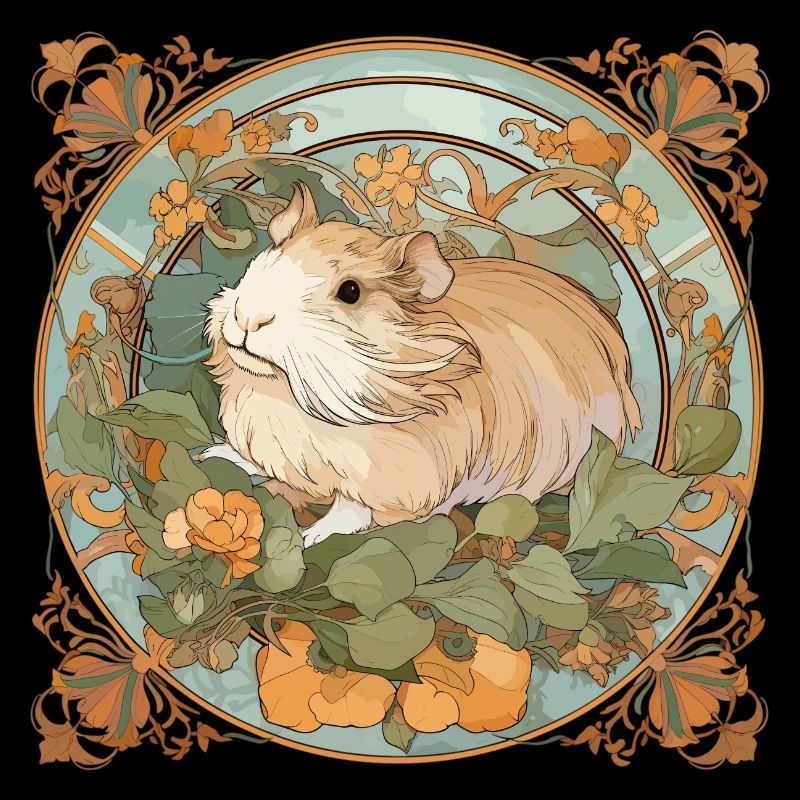 Cochon d’Inde Art historique