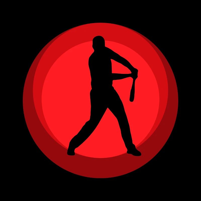 Baseball Batting Baseball Player