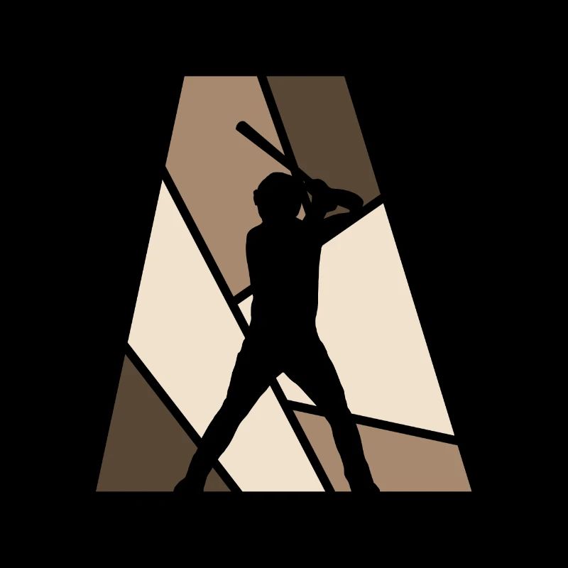 Batting Catcher Baseballspieler