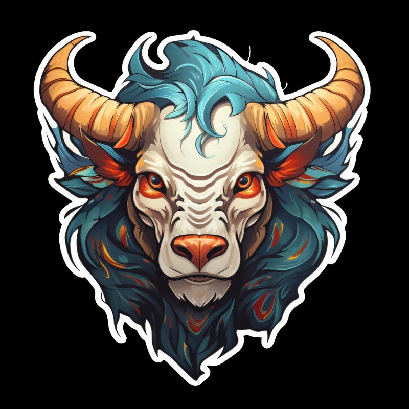 Anime Lion-Taurus Mythical Creatures