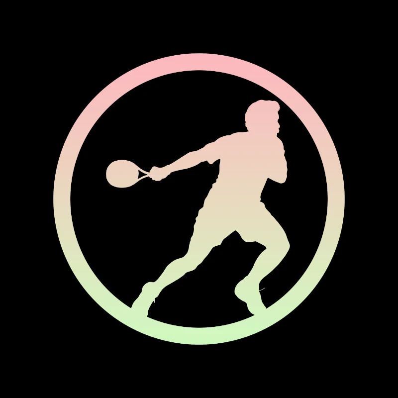 Squashspieler Squash Squashschläger