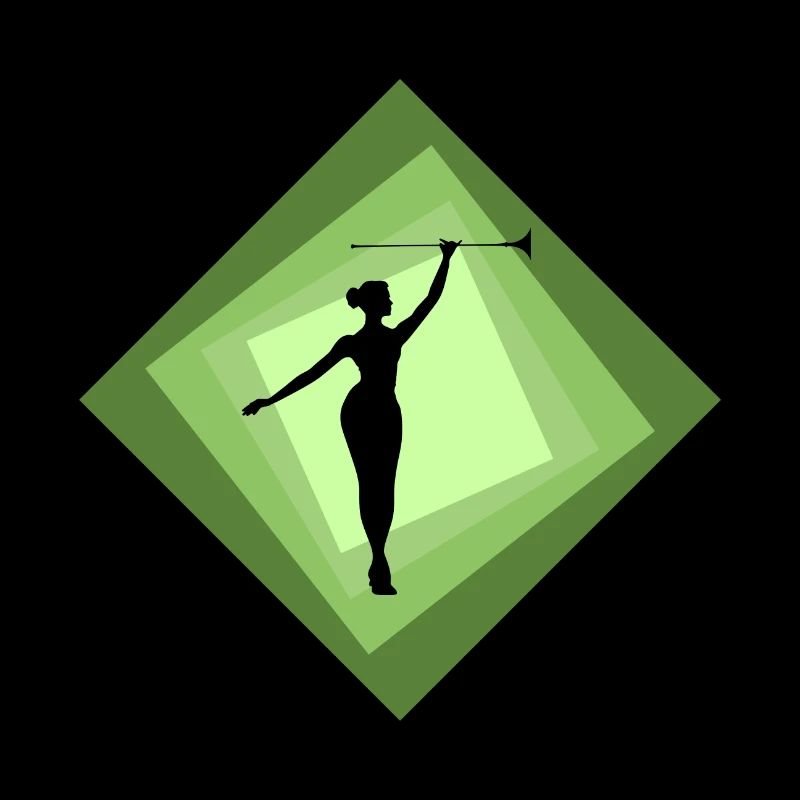 Bâton Tournant Bâton Virevoltant Danse