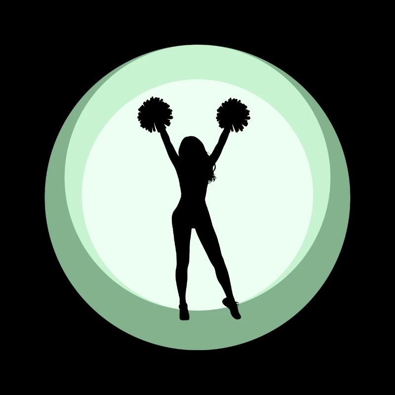 Cheerleading Mädchen Bommel