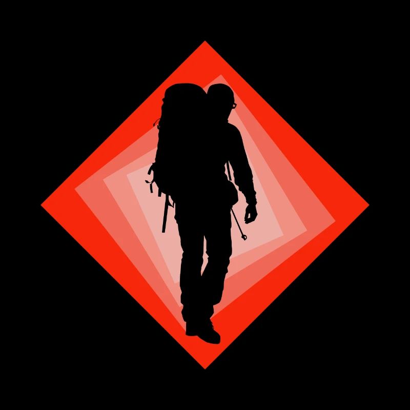 Backpacker Wandern Wanderer