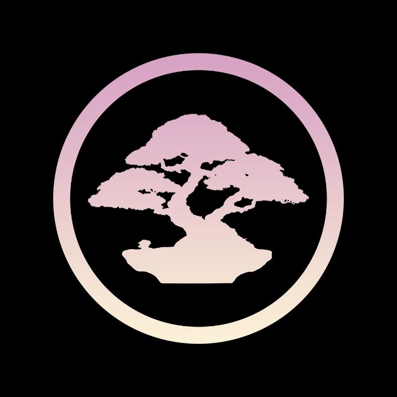 Arbre d’arbres d’art japonais