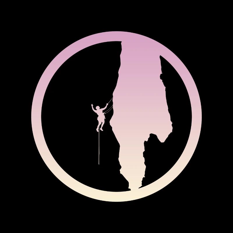 Kletterer Klettern Seilklettern