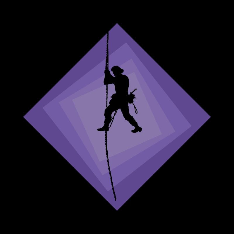 Seilklettern Bergsteiger Seilklettern