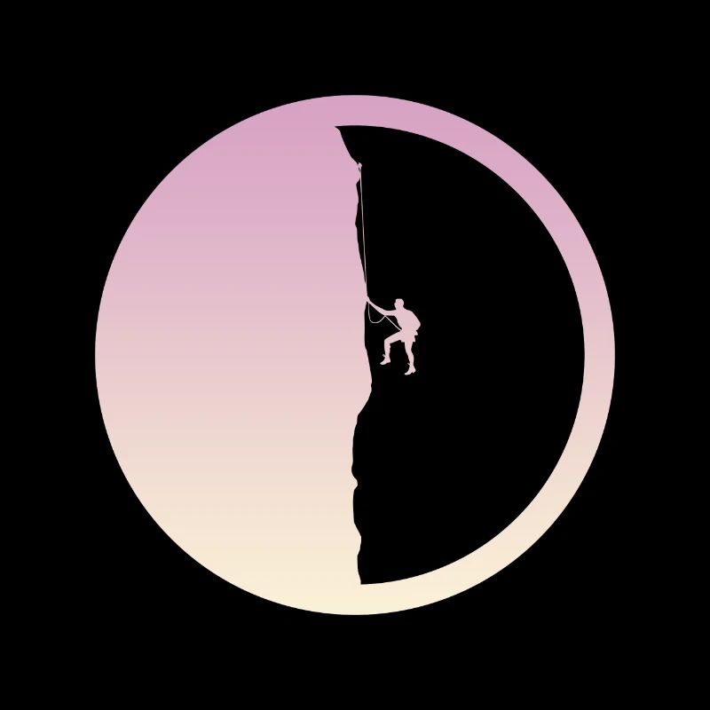 Kletterer Seilklettern Bergsteigen