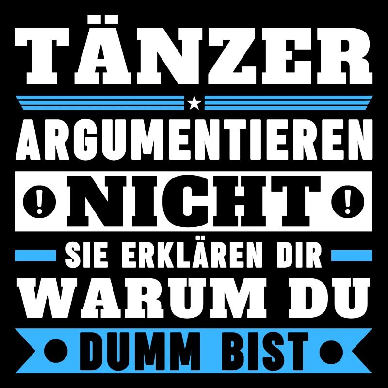 Tänzer argumentieren nicht