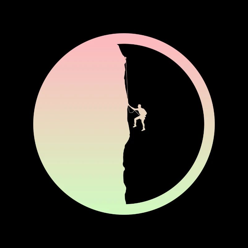 Kletterer Seilklettern Bergsteiger