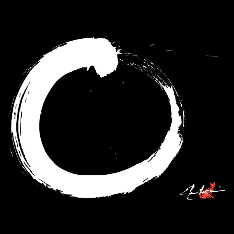 WHITE ZEN CIRCLE