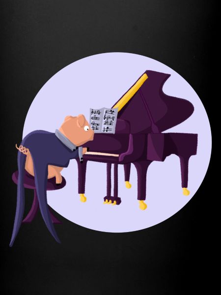 Piano à queue