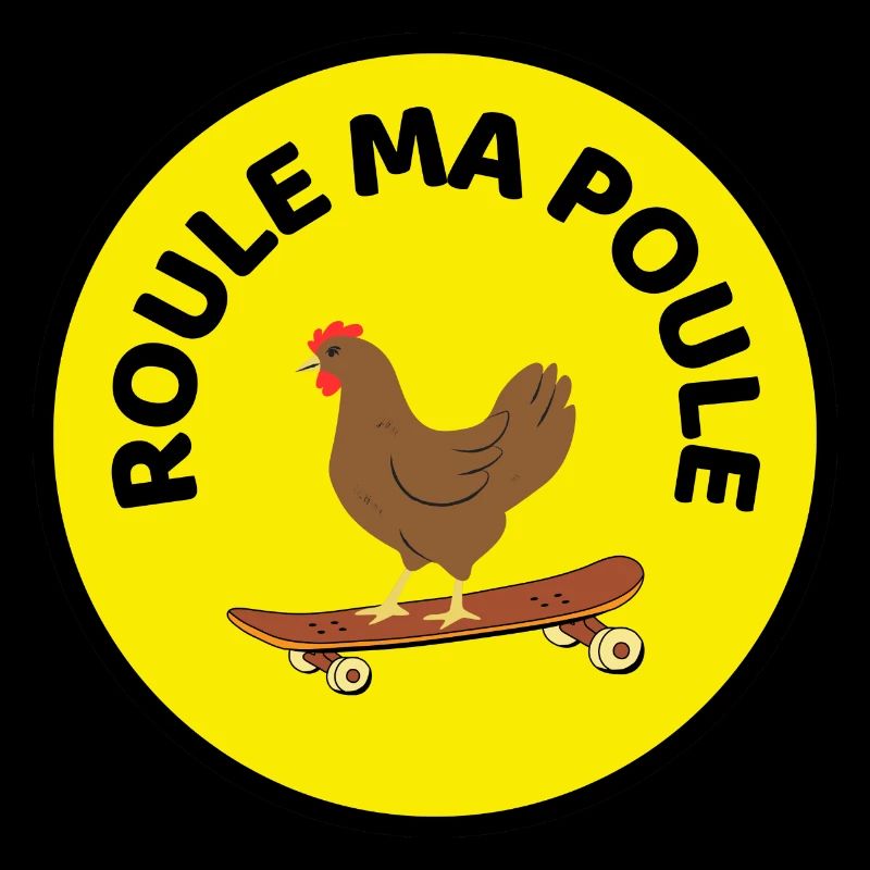 Ride My Hen on a Skateboard