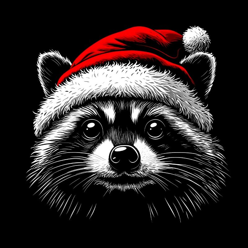 raton laveur de Noël