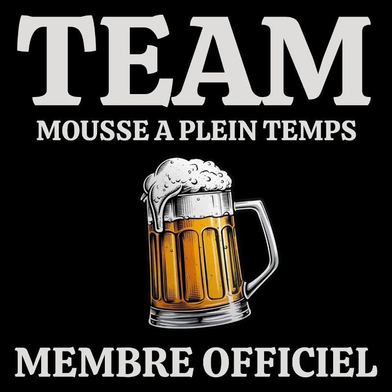 Beer Team Foam Full-Time