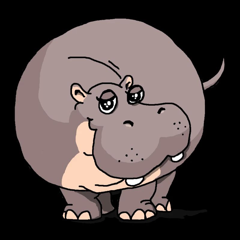 süßes Nilpferd