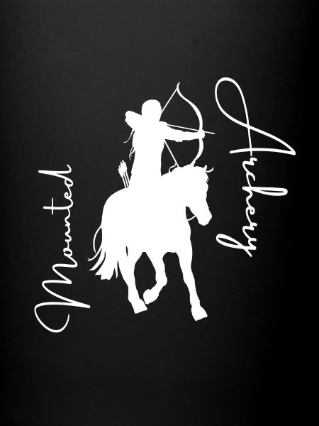 Mounted archer white