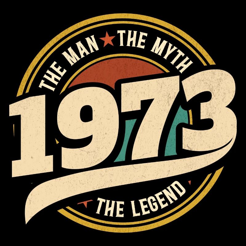 Man 1973 The Legend 50 Years Anniversary