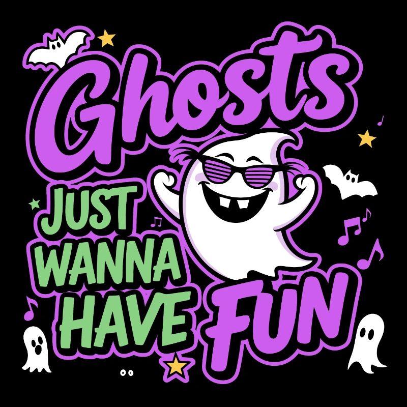 Thème amusant « Ghosts Just Want to Have Fun »