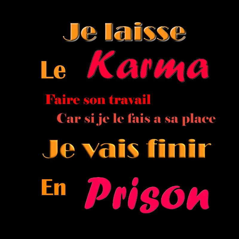 I let karma do its work