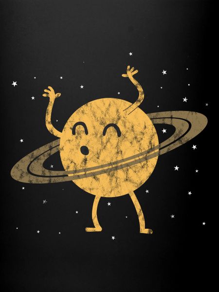 Saturne drôle