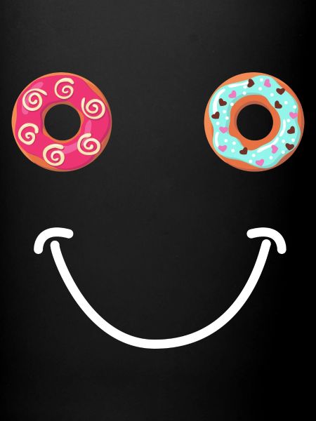 Donut Happy Face