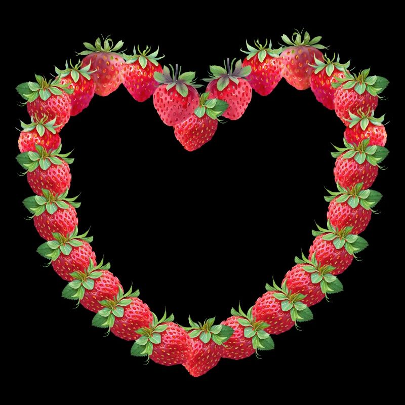 Erdbeerherz