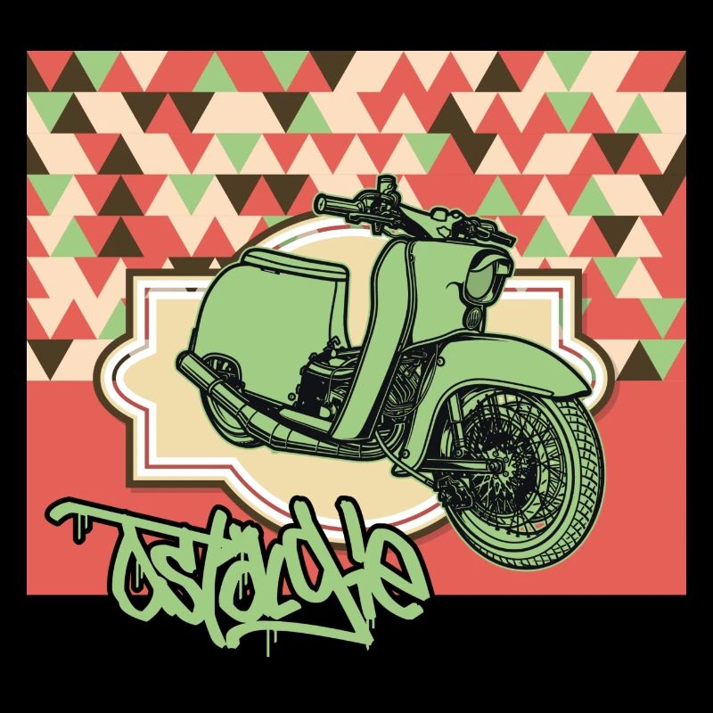 Schwalbe (retro) // Illustration