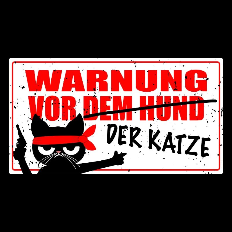 WARNUNG VOR DER KATZE
