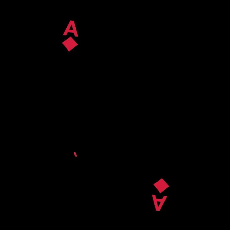 Poker-Ass Schädel Tod Kopf tot Karte MAP4