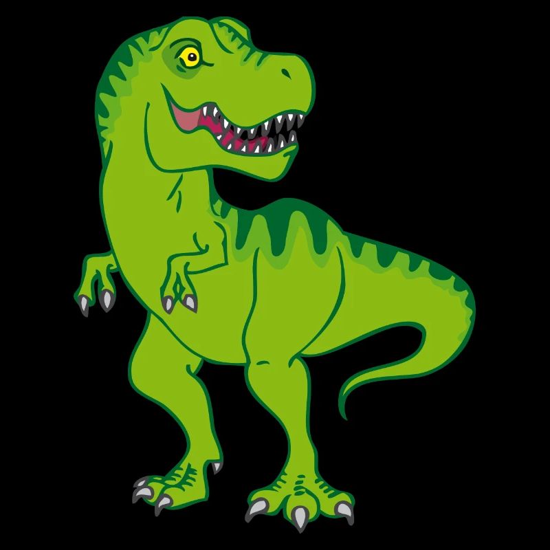 T-Rex / Green Comic Dinosaur
