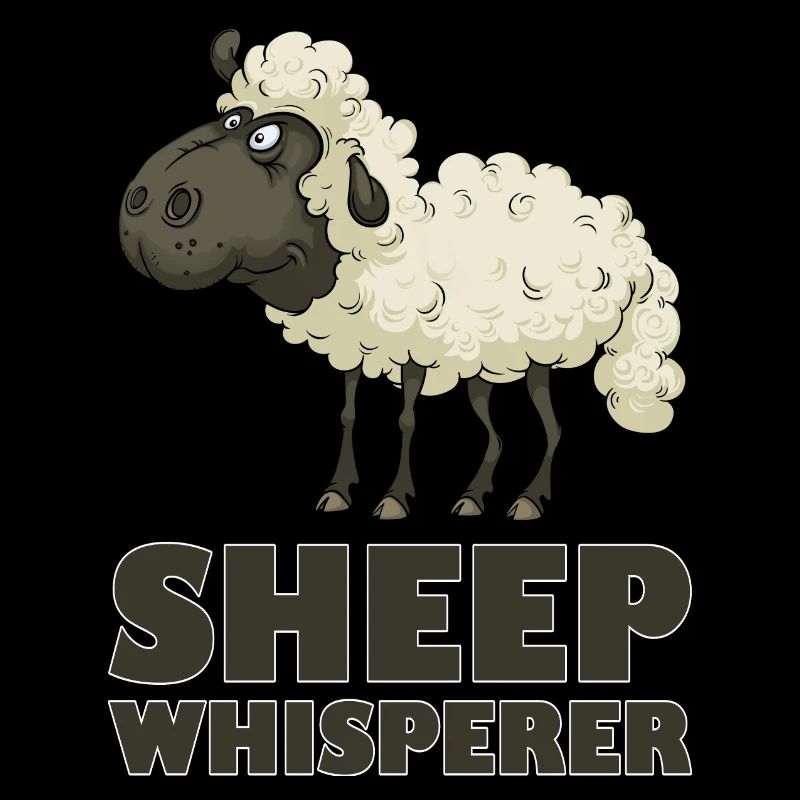 Schafflüsterer Schaf