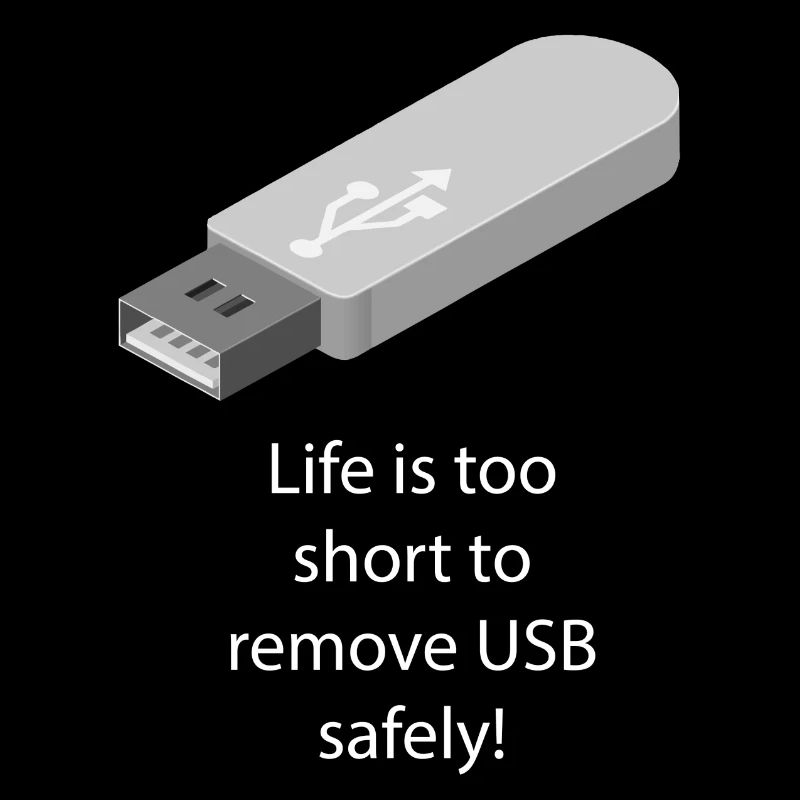 Life is too short to remove USB safely