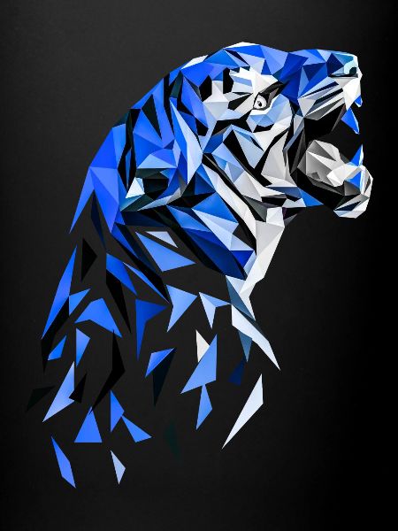 Tiger abstract