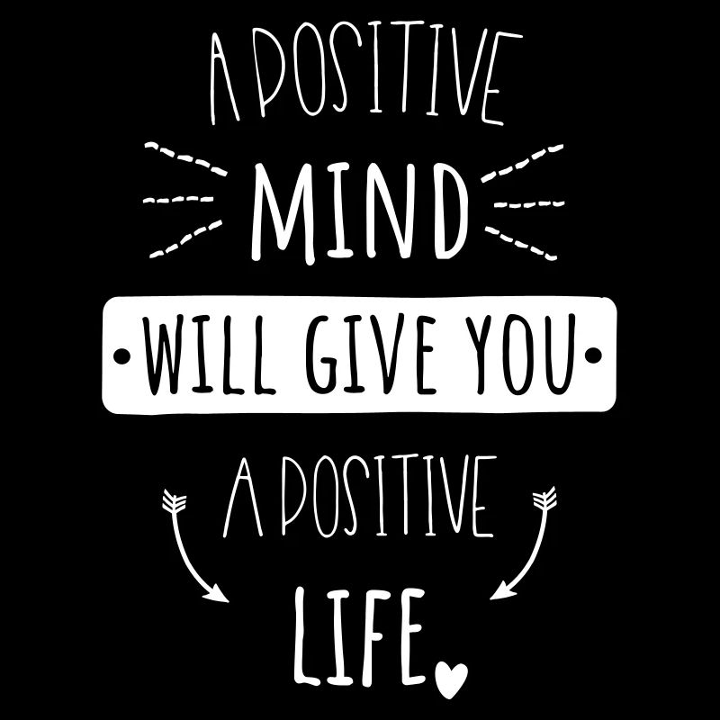 Positiv Positives Denken Leben Sprüche Geschenk