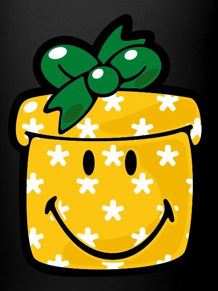 Smiley Christmas Present