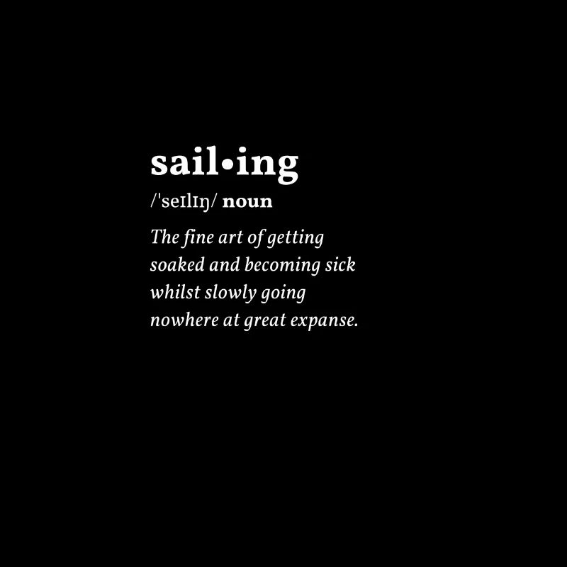 Sailing (Voile) Clean Edition Black