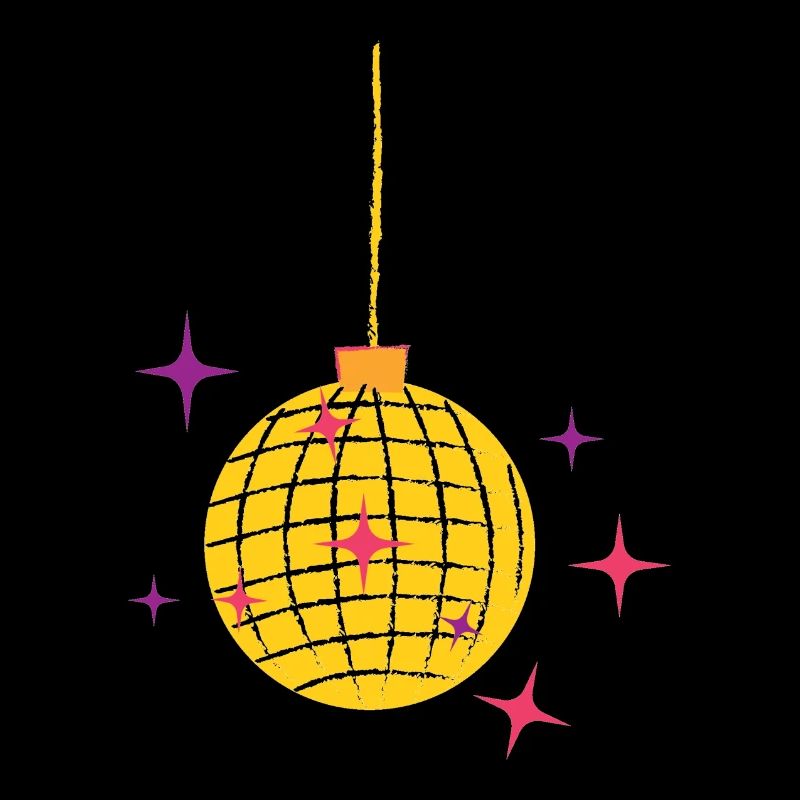 Discokugel Geschenkidee Musik Disco Glanz Tanz