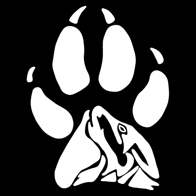 Wolf paw claw howling