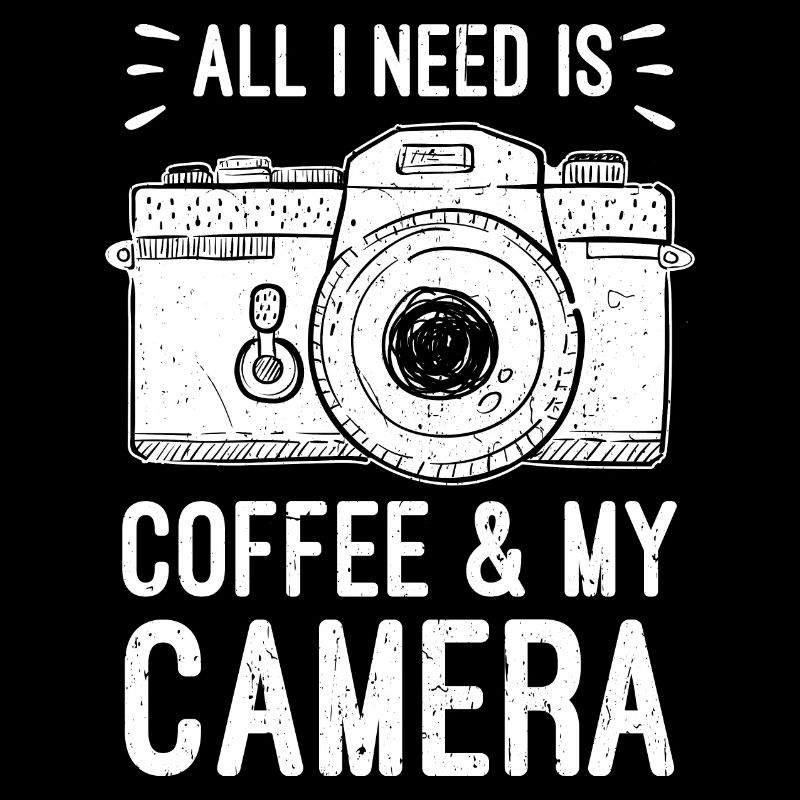 Coffee Camera Photographer Birthday Christmas Idea